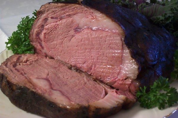 Famous seasoned Prime Rib