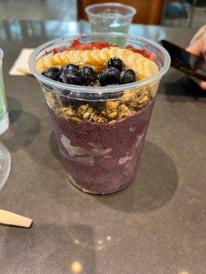 PB&J smoothie bowl. Looks amazing!