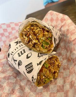 Machaca burrito