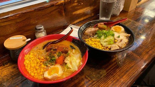 R4. Spicy Miso Paitan Ramen R5. Black Garlic Paitan Ramen