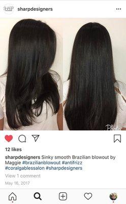 Brazilian Blowout + Cut