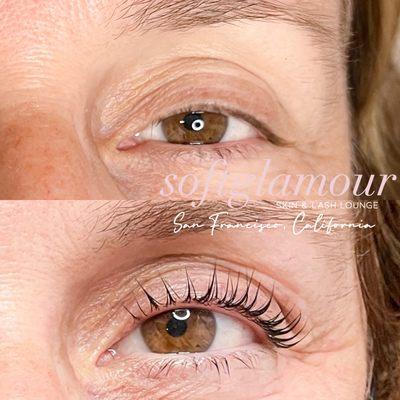 Softglam Lash lift and tint!