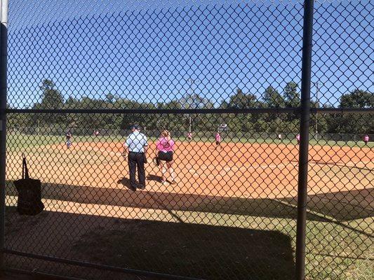 Softball tournament (one of four fields)