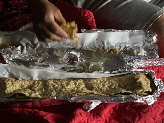 Machetes de pastor y chicharrón prensado con huitlacoche.