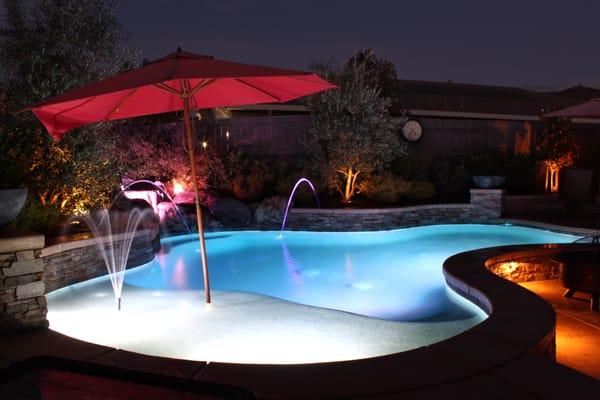 Pool built in Blackstone- El Dorado Hills