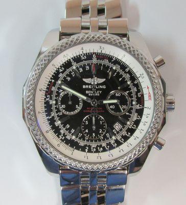 Breitling Bentley Stainless Steel Wristwatch