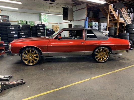 Gold Rucci Wheels