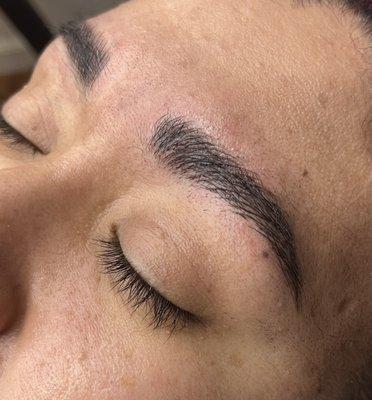 Brow Microblading want beautiful fluffy brows book today 831-234-5198