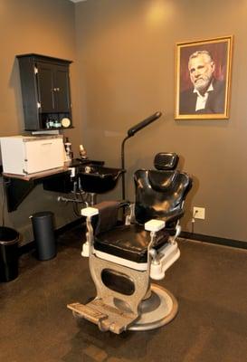 Barber station