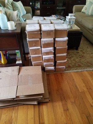 125 of these....thank you Postal Boxes!