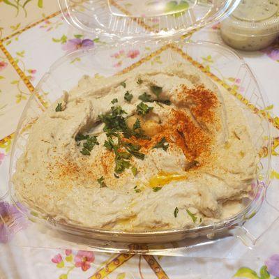 Yummy hummus.