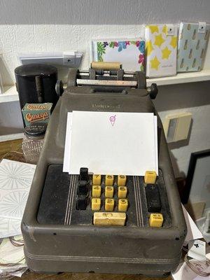 Vintage cash register