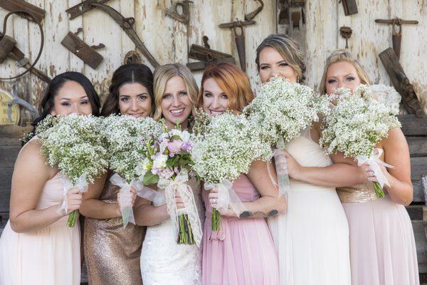 Bride and Bridesmaids Portraits