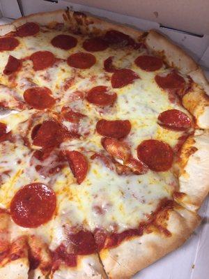 Pepperoni pizza