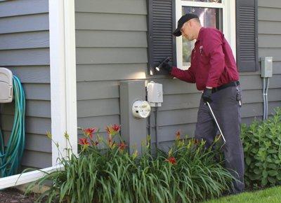 Exterior inspections happen during warm weather to prevent pests from coming in.