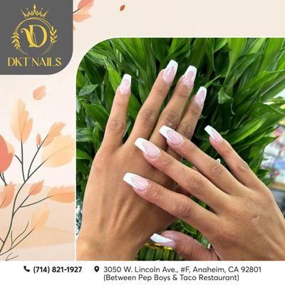 From bold to simple, we create nail designs that reflect your unique style. Visit DKT Nails!