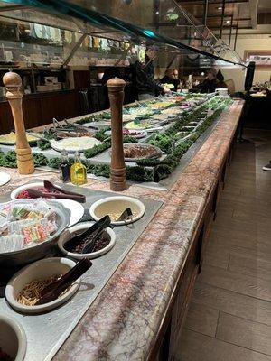 Delicious salad bar