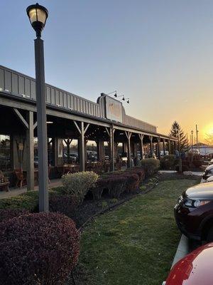 Front of the restaurant