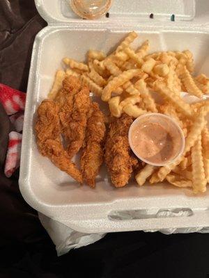 The Caniac Combo - 6 Chicken Fingers