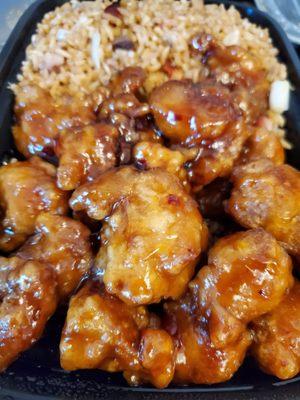 General Tso combo