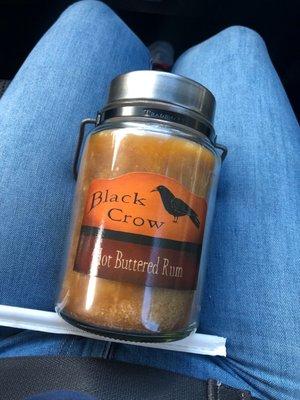 $25 rustic candle