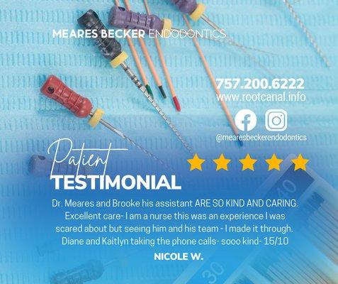 Patient Testimonial