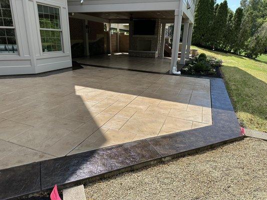 Stamped Concrete Patio