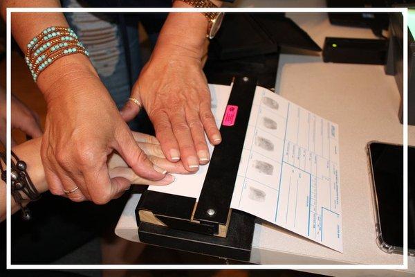 Card Ink Fingerprinting