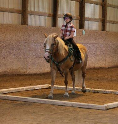 Grace on Sugar working on halting in the box