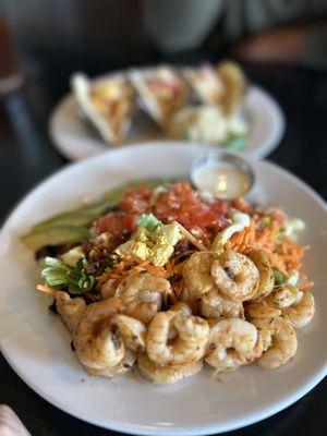 Shrimp Cobb salad