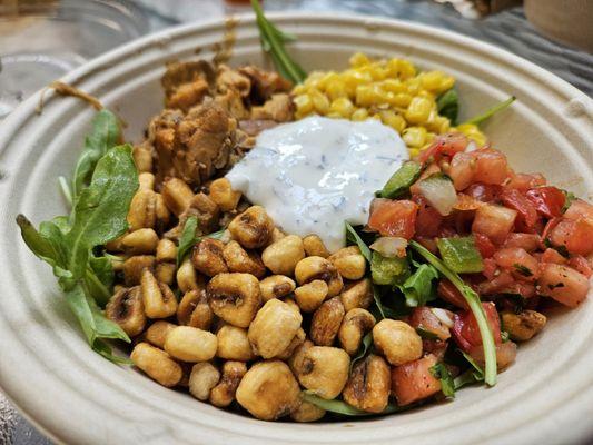 Chicken mole bowl