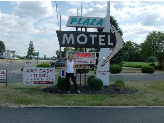 Plaza Motel General Manager, Diana Vansyckle