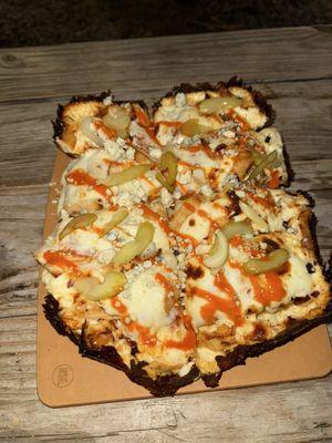 Buffalo chicken pizza