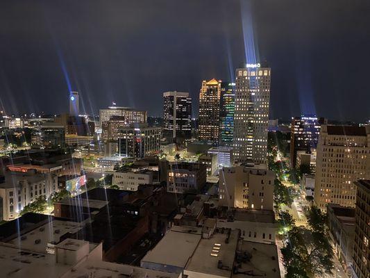 View from rooftop.