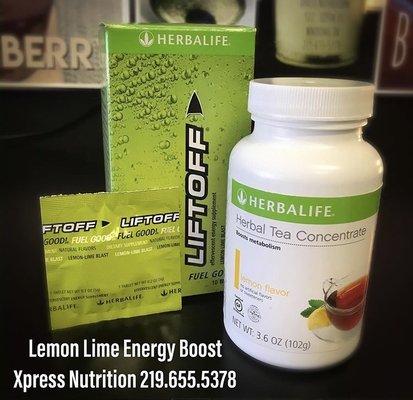 Lemon lime energy boost