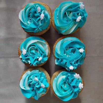 Winter wonderland cupcakes