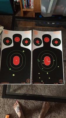 Never would have guessed I would even hit the target!