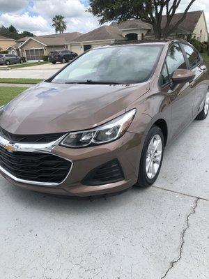 My new 2019 Chevy