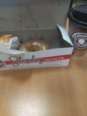 Donuts and coffee