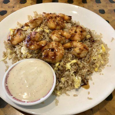 Shrimp Fried Brown Rice