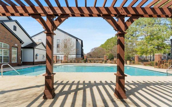 Resort-Style Swimming Pool with Sun Deck