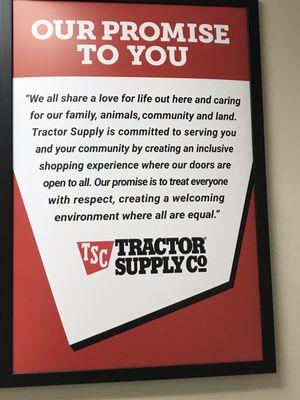 Tractor Supply's promise