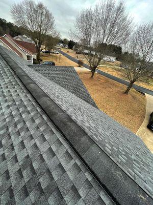 Top Pitch of Roof Left