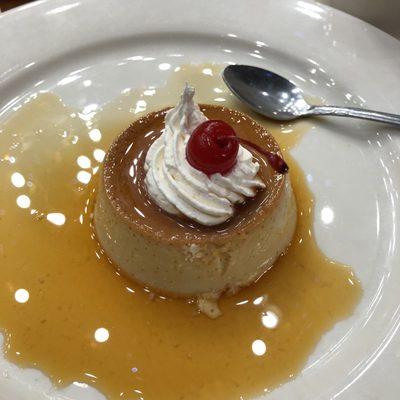 Vanilla flan