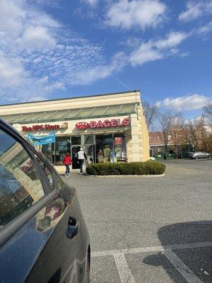 Store front in the strip mall