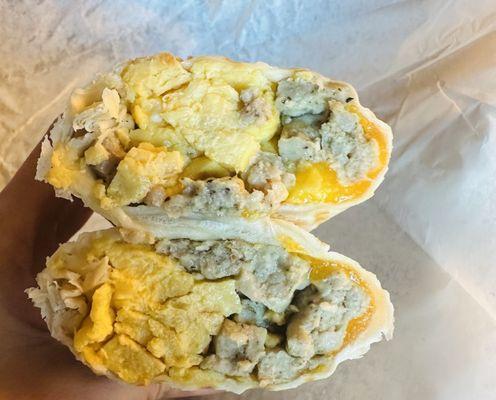 Breakfast burrito