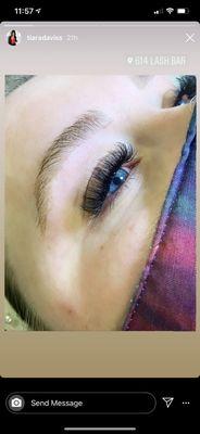 Eyelash extensions after covid re-opening 2020