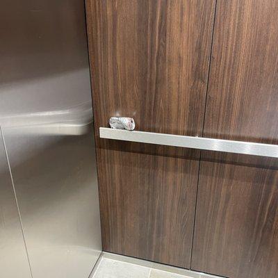 Trash Left in Elevators