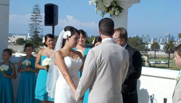 Crystal and Mark Breese ceremony, August 4th, 2012.