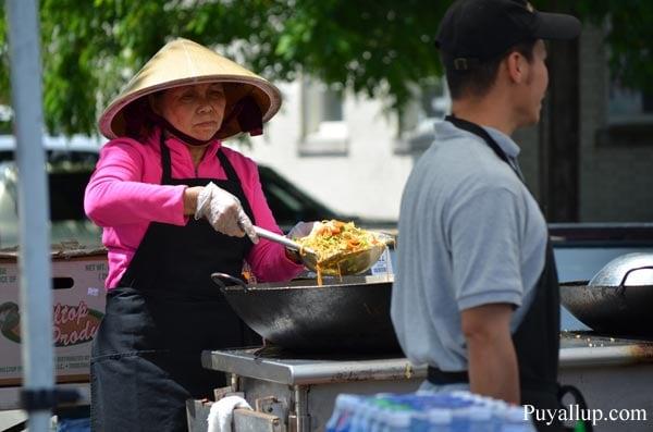 Food Vendor at Meeker Days